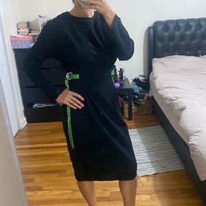 Zara Sweatshirt dress new size small